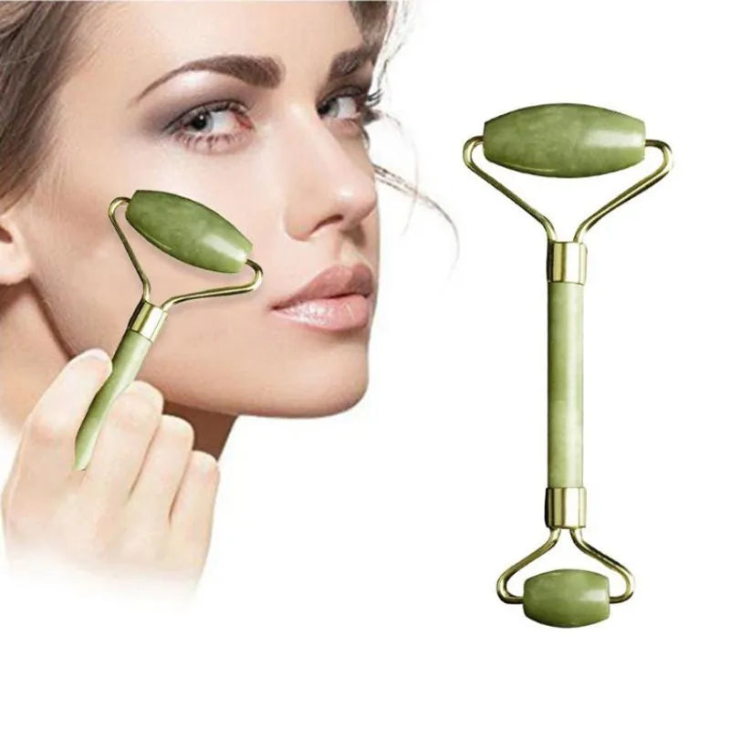 Massageador Anti Rugas Facial Pedra de jade